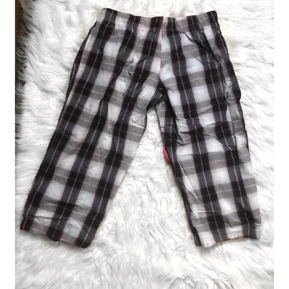 Ocean Pacific Plaid Capri Pajama Pants - Picture 2 of 3